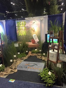 EarthBalance got special recognition for their booth too! And this is the first time they've exhibited at the Landscape Show!