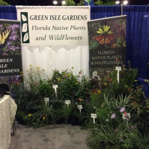 Green Isle Gardens Nursery booth