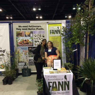 FANN booth staff
