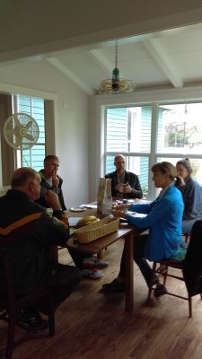 Historic Bailey Home, Sanibel, 2016 retreat, working group