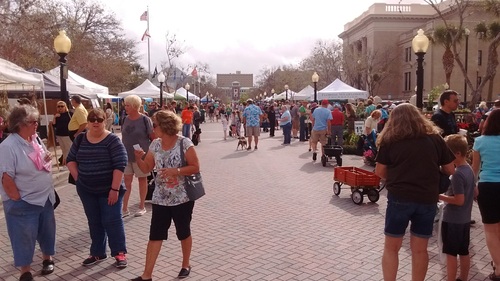 Florida Wildflower Garden Festival 2017 Downtown Deland