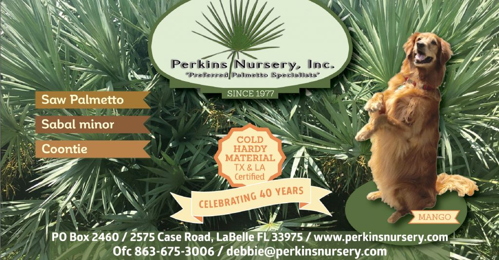 FANN member advertiser Perkins Nursery