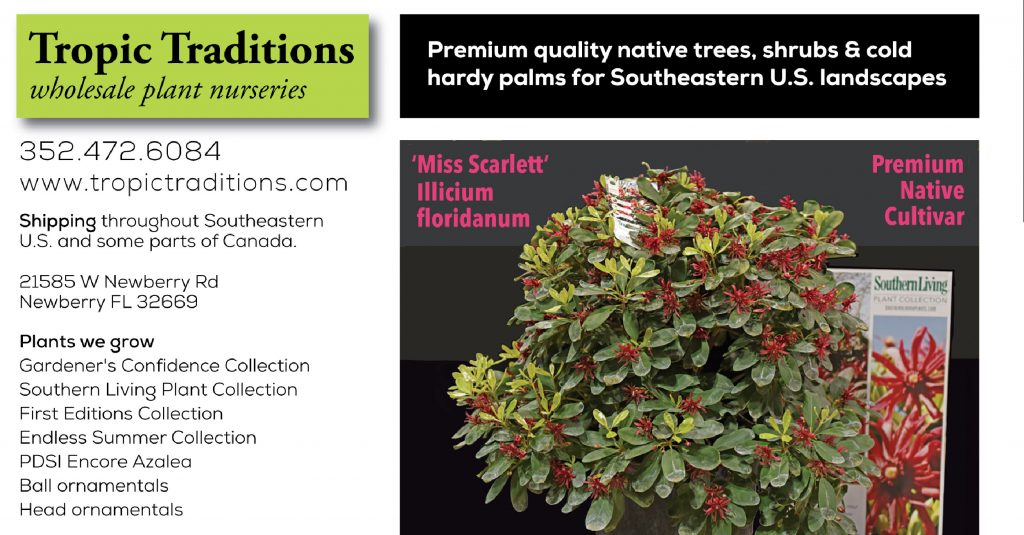 FANN advertiser Tropic Traditions Nursery