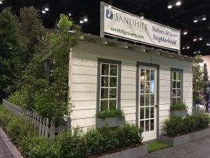 Back of the Sandhill Growers booth at 2017 FNGLA Landscape Show Redux