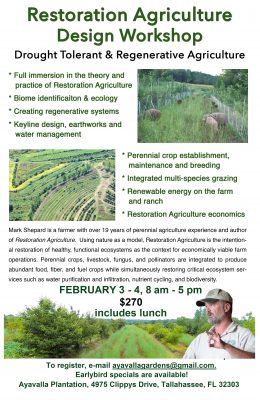 restoration-workshop Sustainable Agriculture