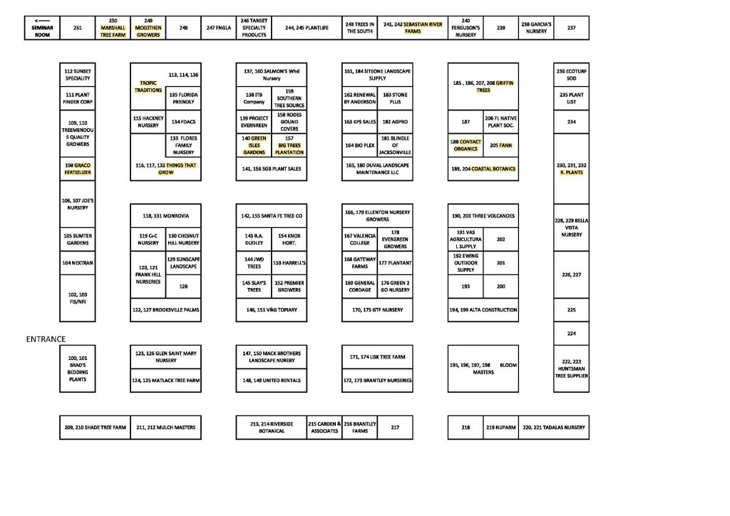 2024 Final Exhibitor Map